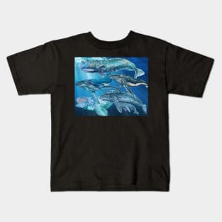 Whales Kids T-Shirt